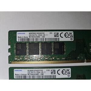 Samsung 128GB DDR4 RAM (4 x 32GB) - Tested - M378A4G43BB2-CWE UDIMM